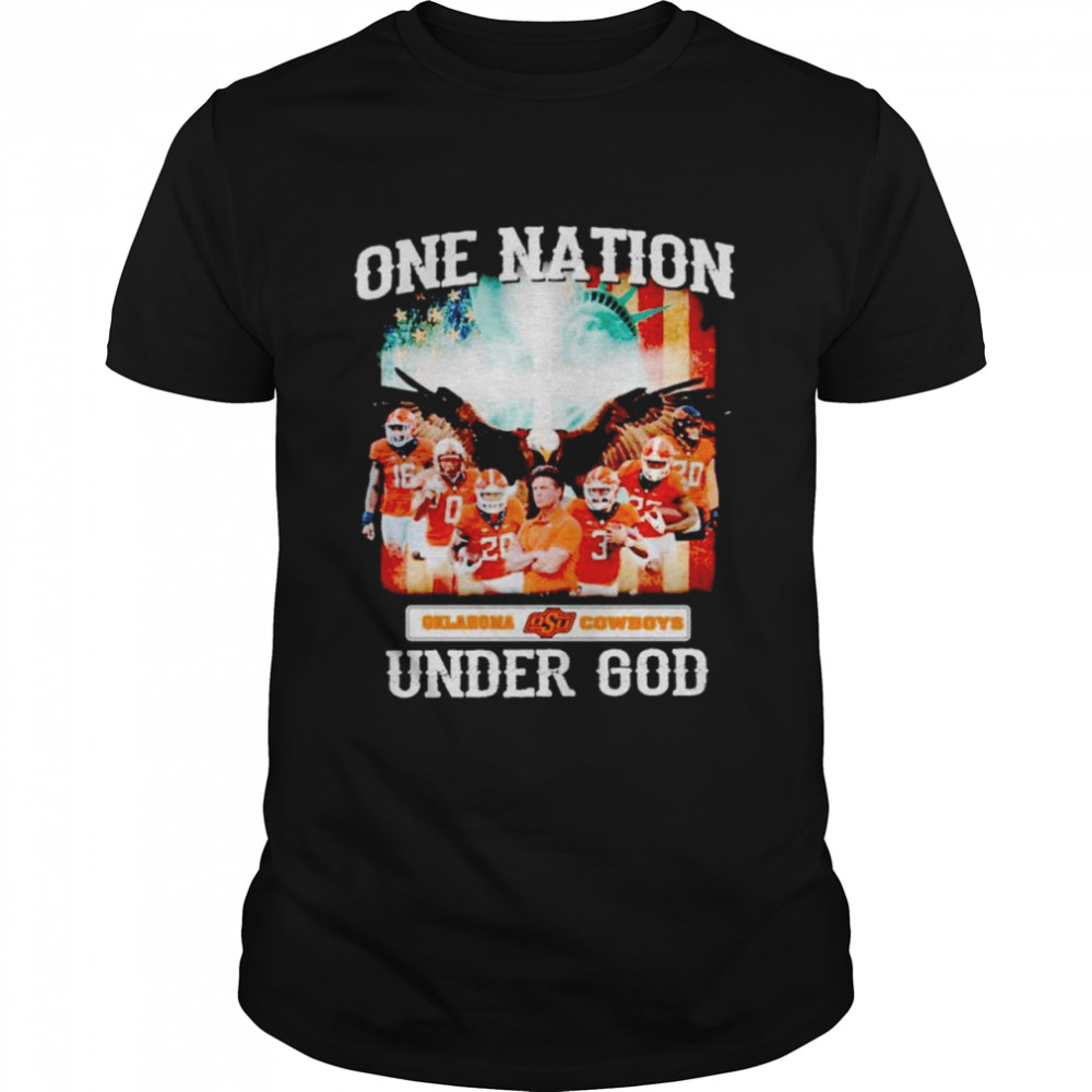 Oklahoma Cowboys one nation under God T-shirt