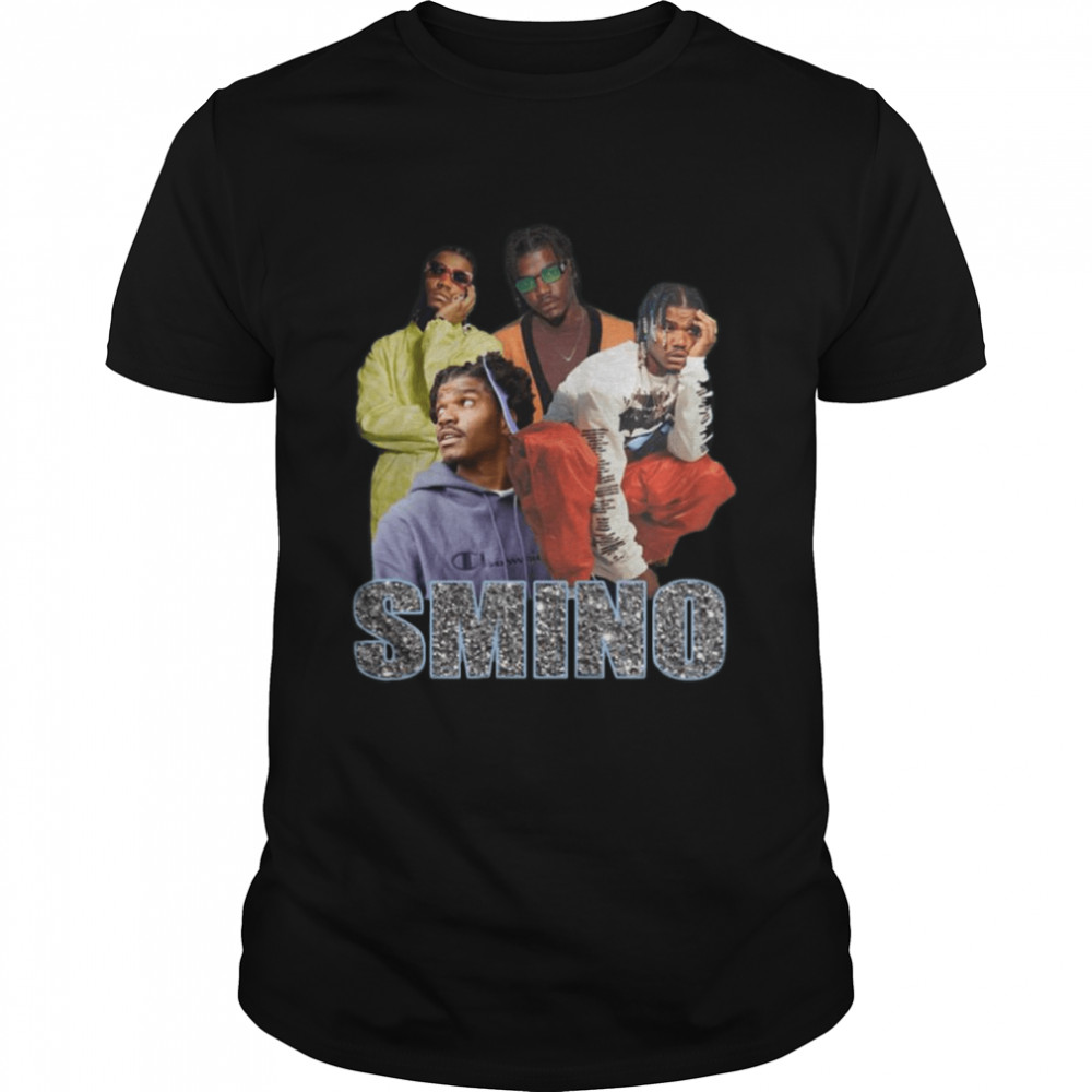 Retro Rapper Smino Illustration shirt