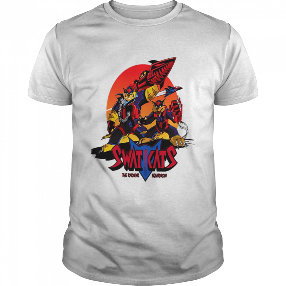 The Radical Squadron Swat Kats shirt