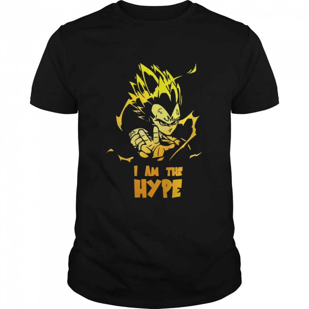 Vegeta I Am The Hype Dragon Ball shirt