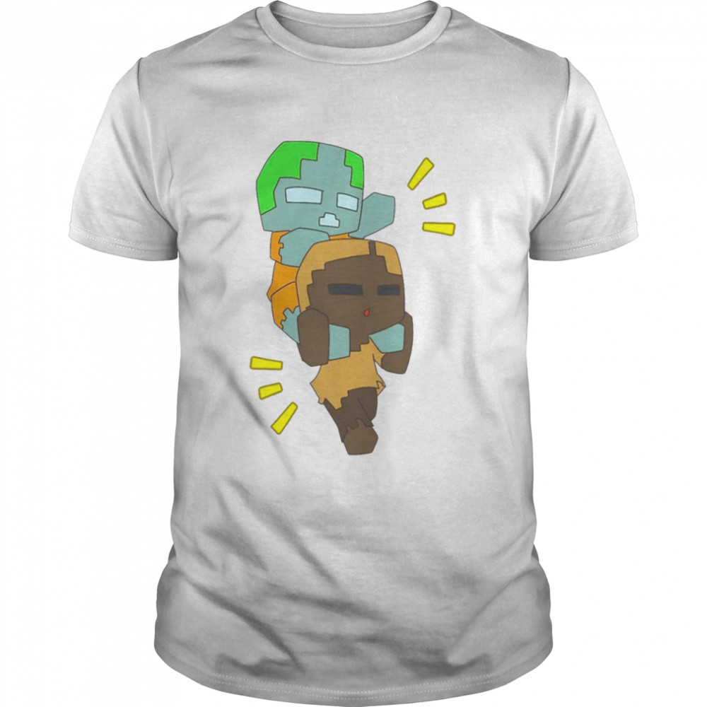 Zombies Minecraft Fun Game shirt