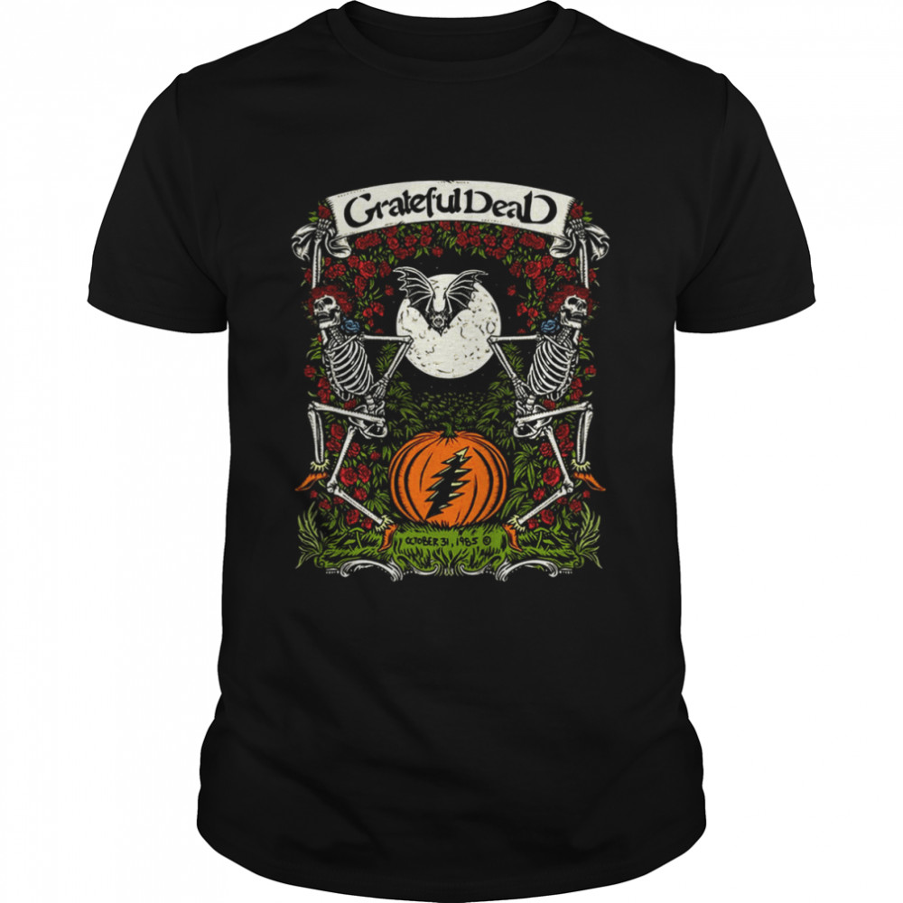 Pumkin Halloween Night Grateful Dead Halloween T-Shirt