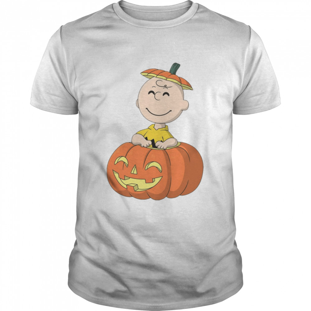 Pumpkin Patch Charlie Brown Funny Vintage Charlie Brown Halloween Shirt