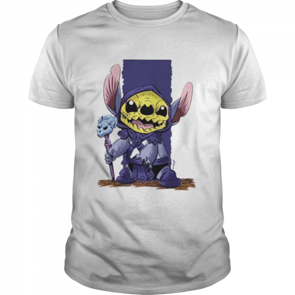 Spooky God Of Stitch Halloween Illustration shirt