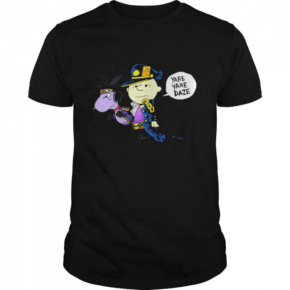 Yare Yare Daze Charlie Brown shirt