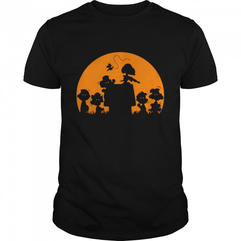 Zombie Charlie Brown Halloween Tee Shirt