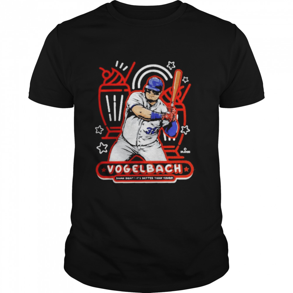 Daniel Vogelbach New York M Milkshake Wht Shirt