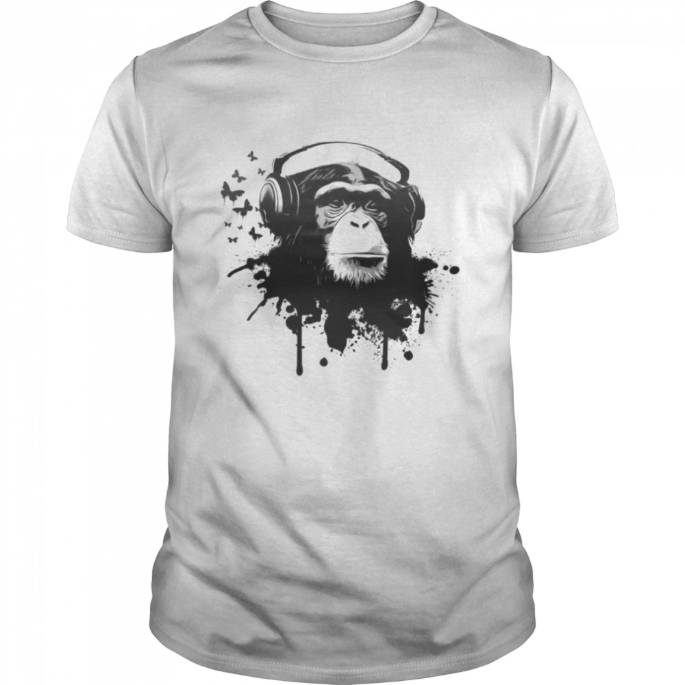 Monkey Headphones shirt