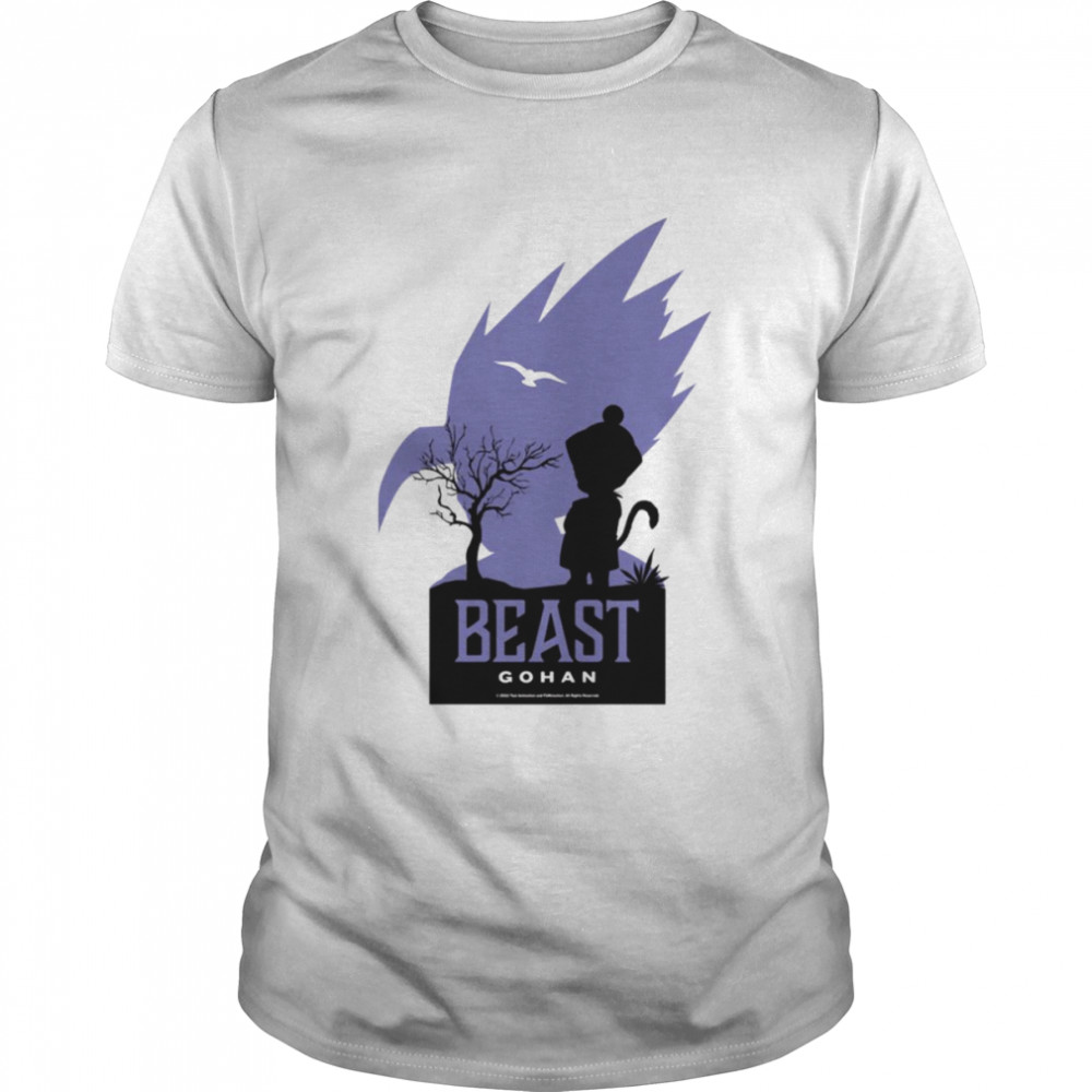 Purple Art Beast Gohan Dragon Ball shirt