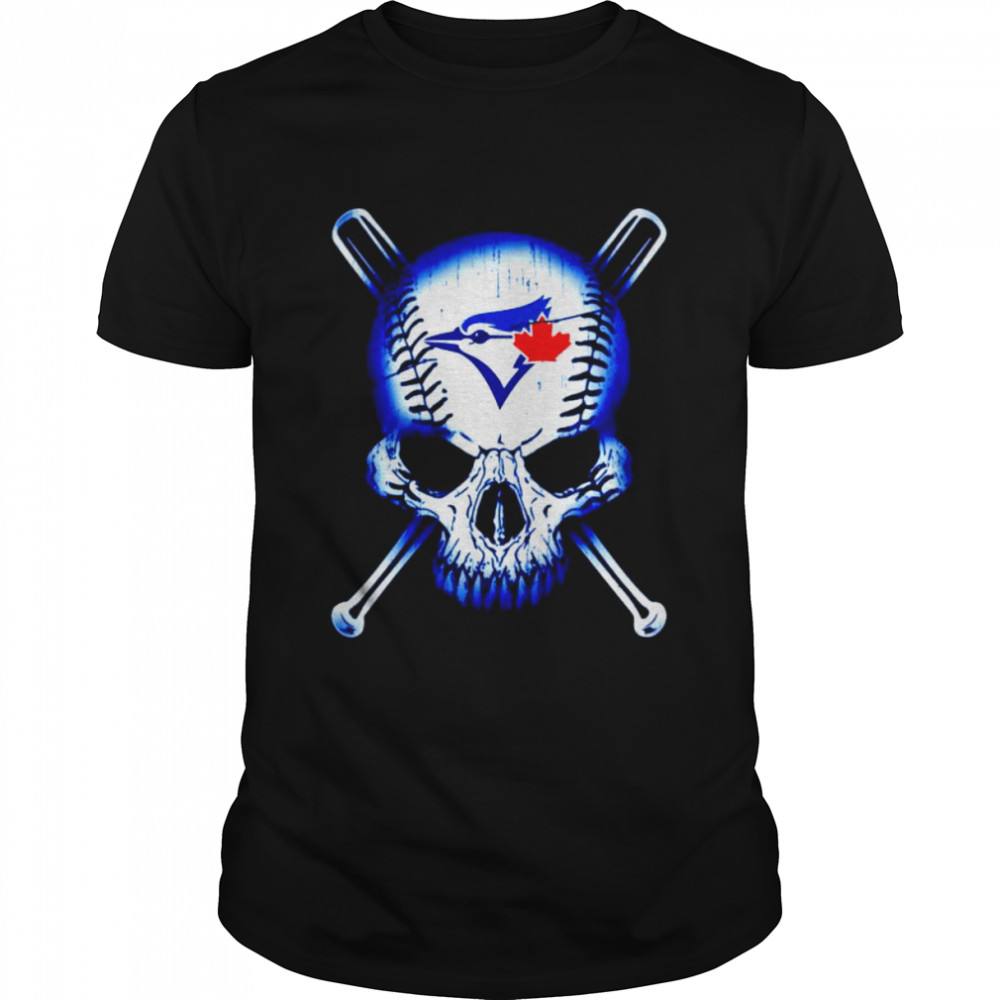 Toronto Blue Jays skull shirt