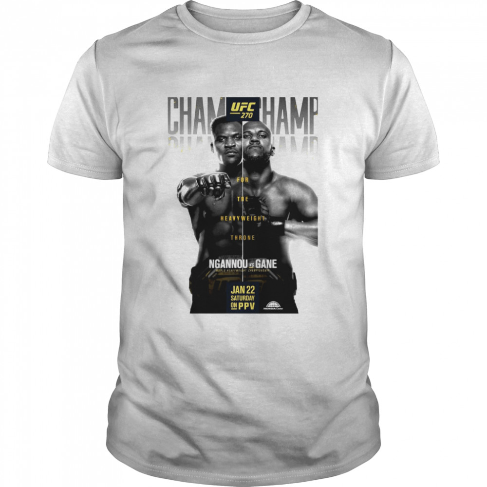 Ufc 270 Official Ngannou Vs Gane shirt