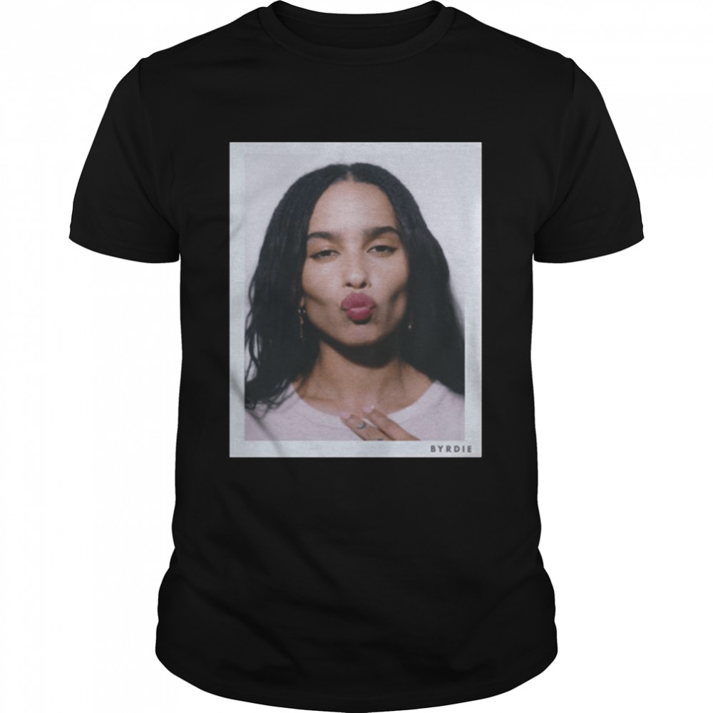 Zoe Kravitz Everyone Polaroid shirt