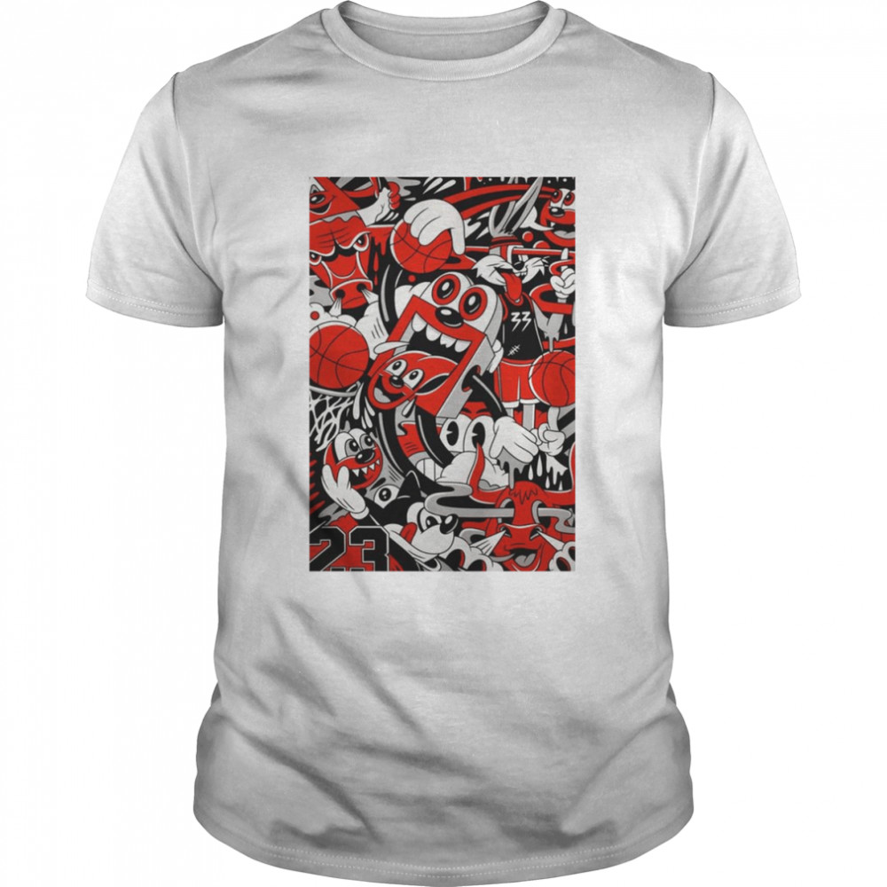 Chicago Bulls Art Of the Game shirt