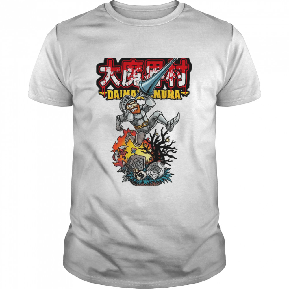 Daimakaimura Cool Design Halloween shirt