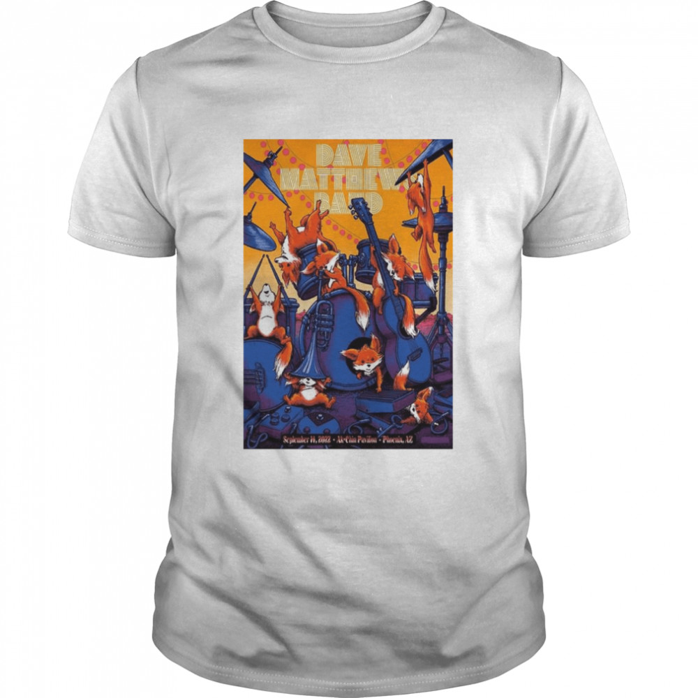 Dave Matthews Band Tour 2022 Ak-Chin Pavilion shirt