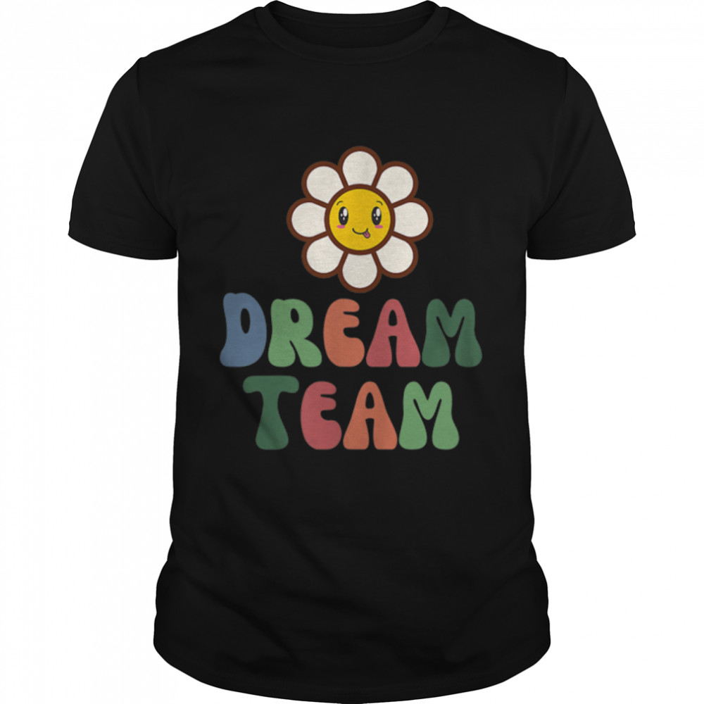 Groovy Special Education Dream Team Sped Crew Teacher T-Shirt B0BFD962KM