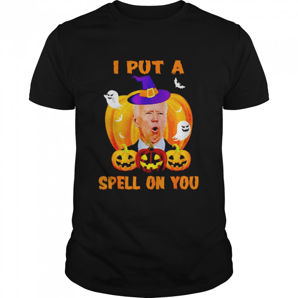 I put a spell on you Halloween Joe Biden shirt