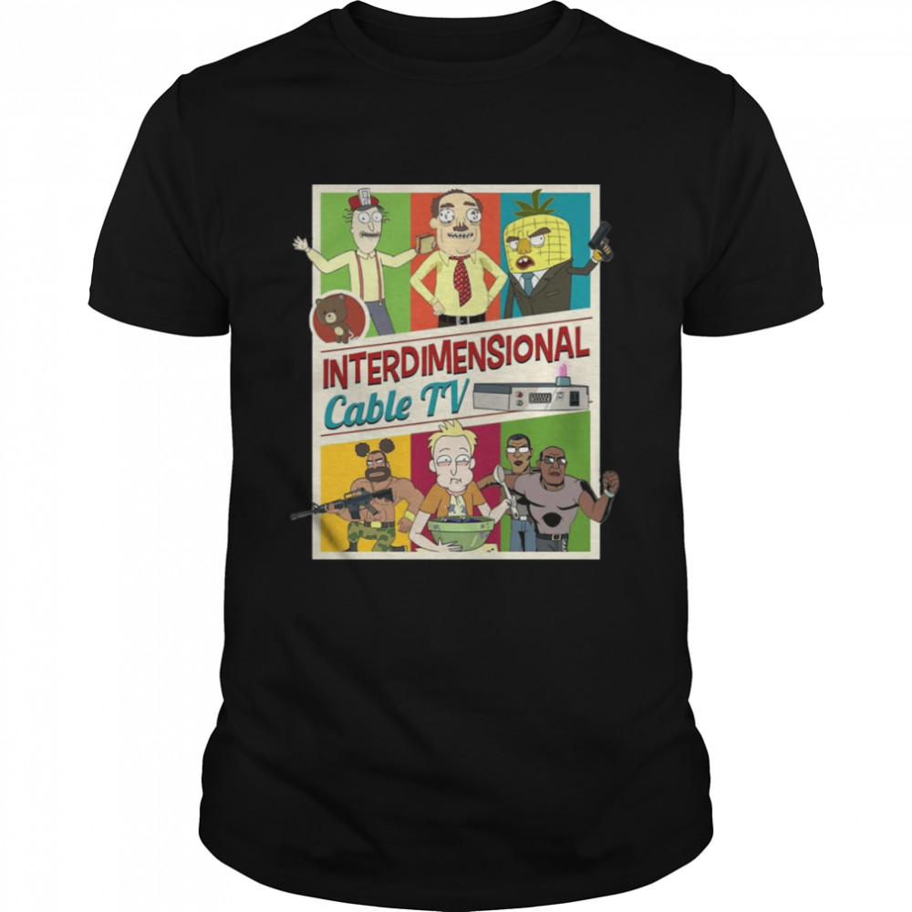 Interdimensional Cable Tv Retro Vintage shirt