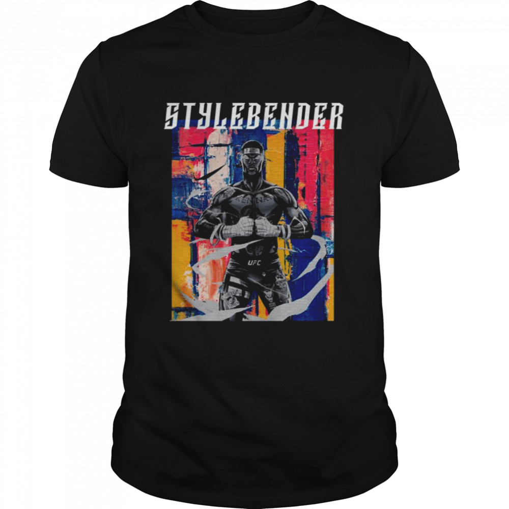 Israel Adesanya & Style Bender shirt