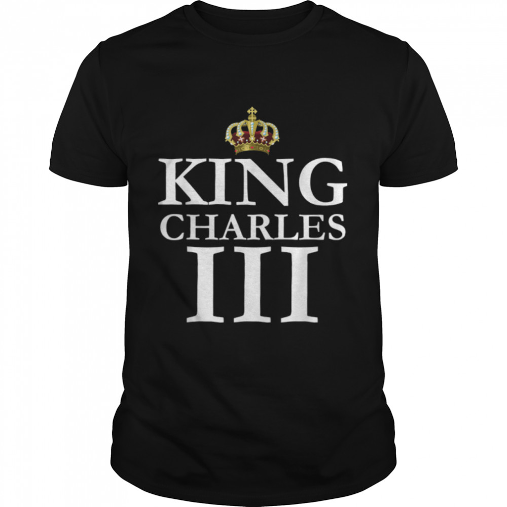 King Charles III God Save The King Royal Coronation T-Shirt B0BDXWFWYB