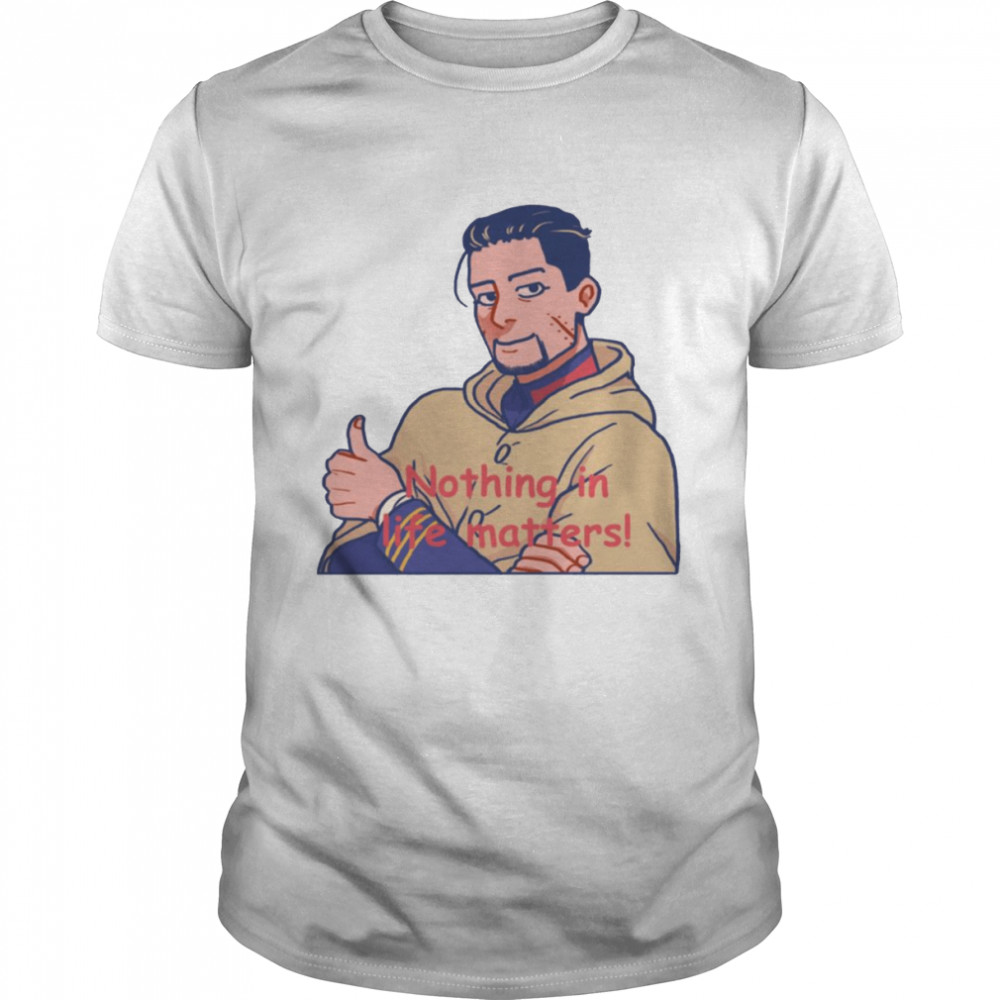 Nothing In Life Matters Iconic Illustration Nihilism Ogata shirt