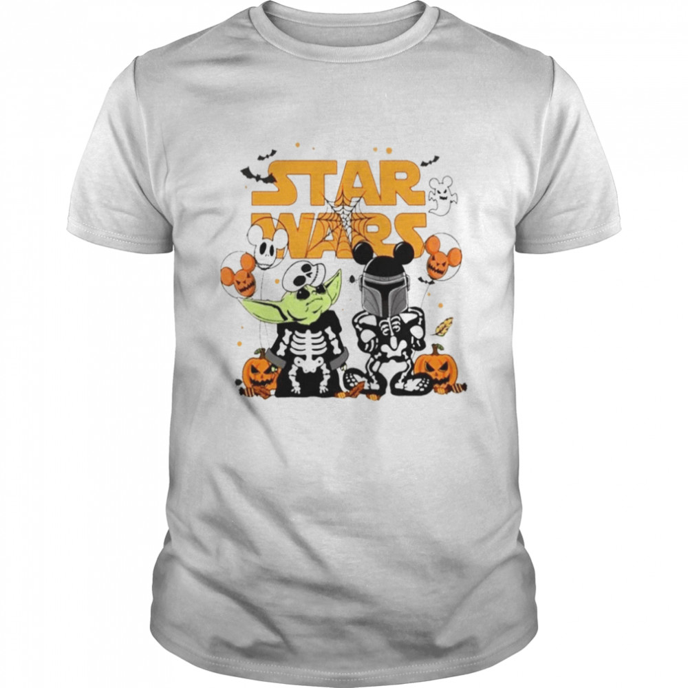 Star Wars Halloween Pumpkin Disney Vacation Matching shirt