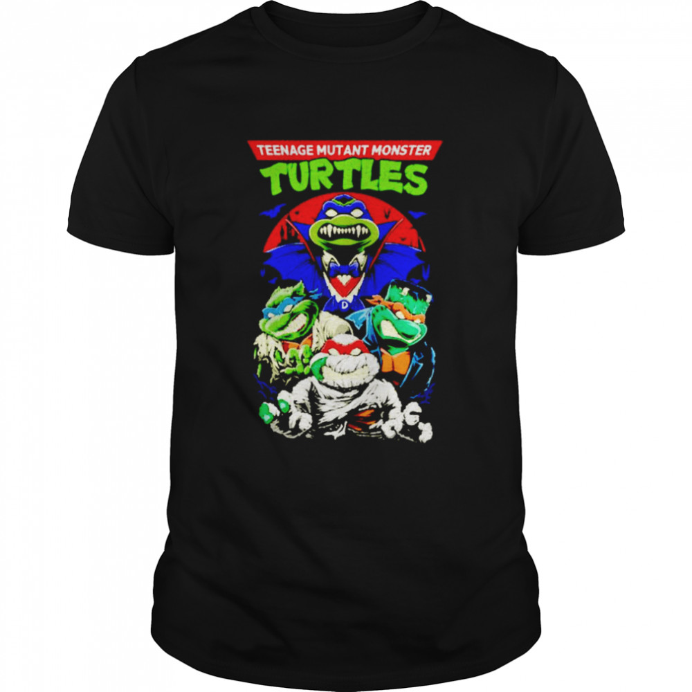 Teenage Mutant Monster Turtles Halloween shirt