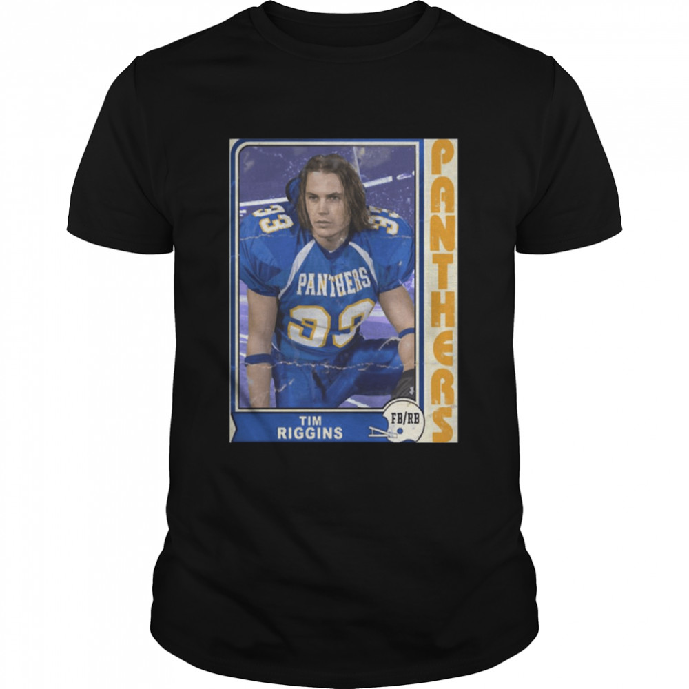 Tim Riggins Vintage Friday Night Lights Football Trading Card shirt