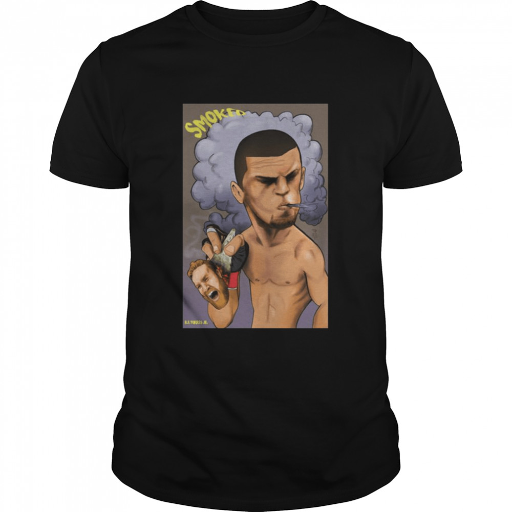 Chibi Portrait Nate Diaz shirt