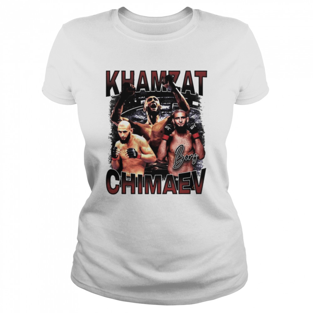 Khamzat Chimaev Retro shirt Classic Women's T-shirt