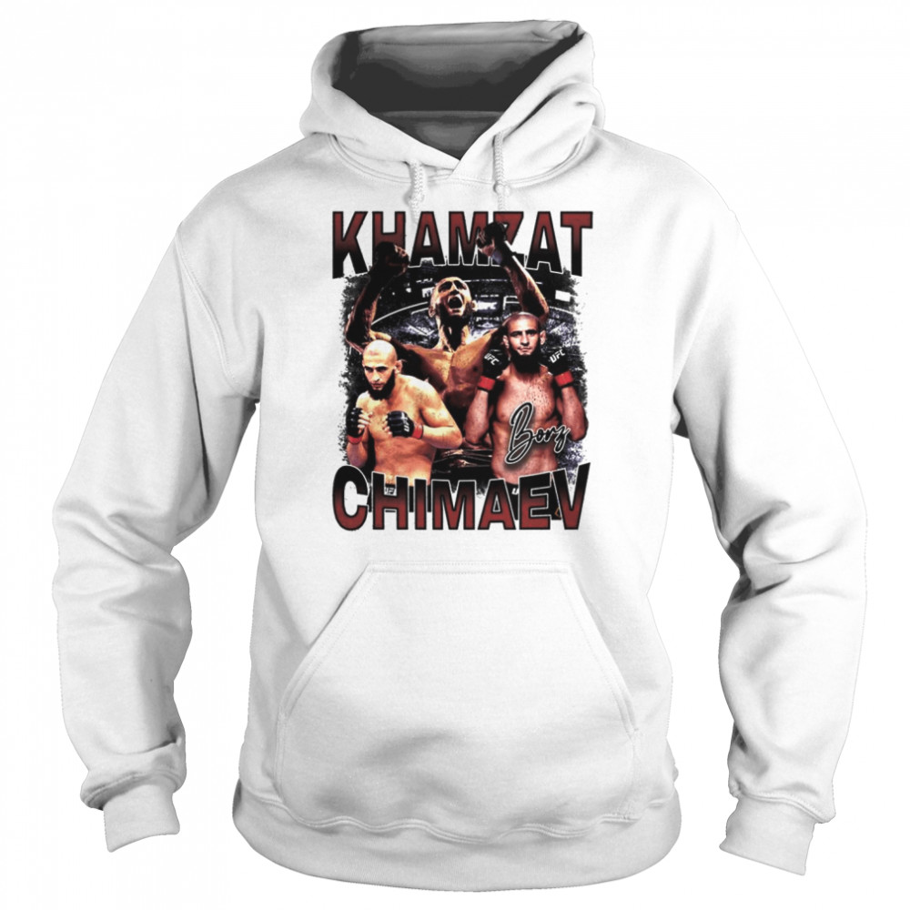 Khamzat Chimaev Retro shirt Unisex Hoodie
