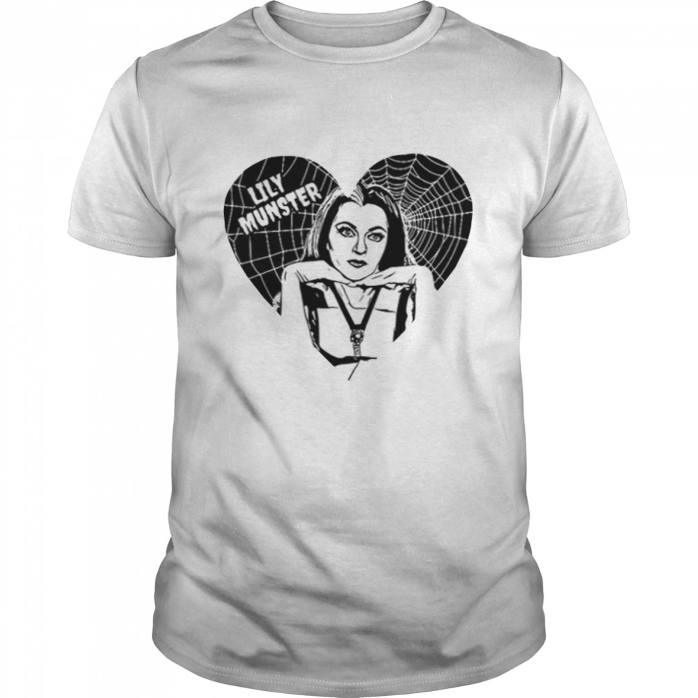 Lily Munster Black Art The Munsters shirt