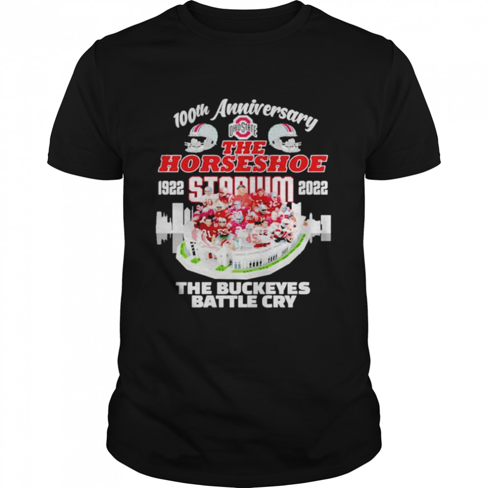 Ohio State Buckeyes 100th anniversary the horseshoe 1922-2022 shirt