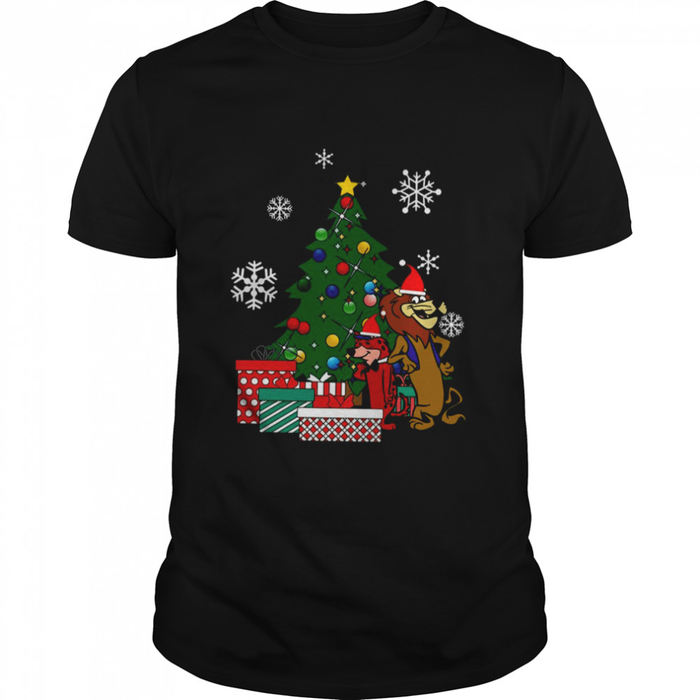 Around The Christmas Tree Lippy The Lion And Hardy Har Har shirt