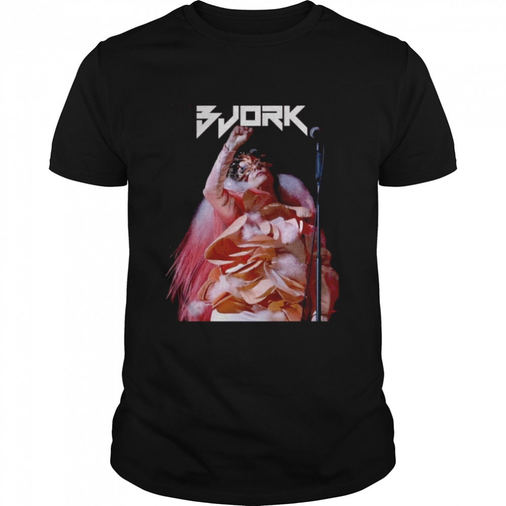 Bjork Aesthetic Vintage Music shirt