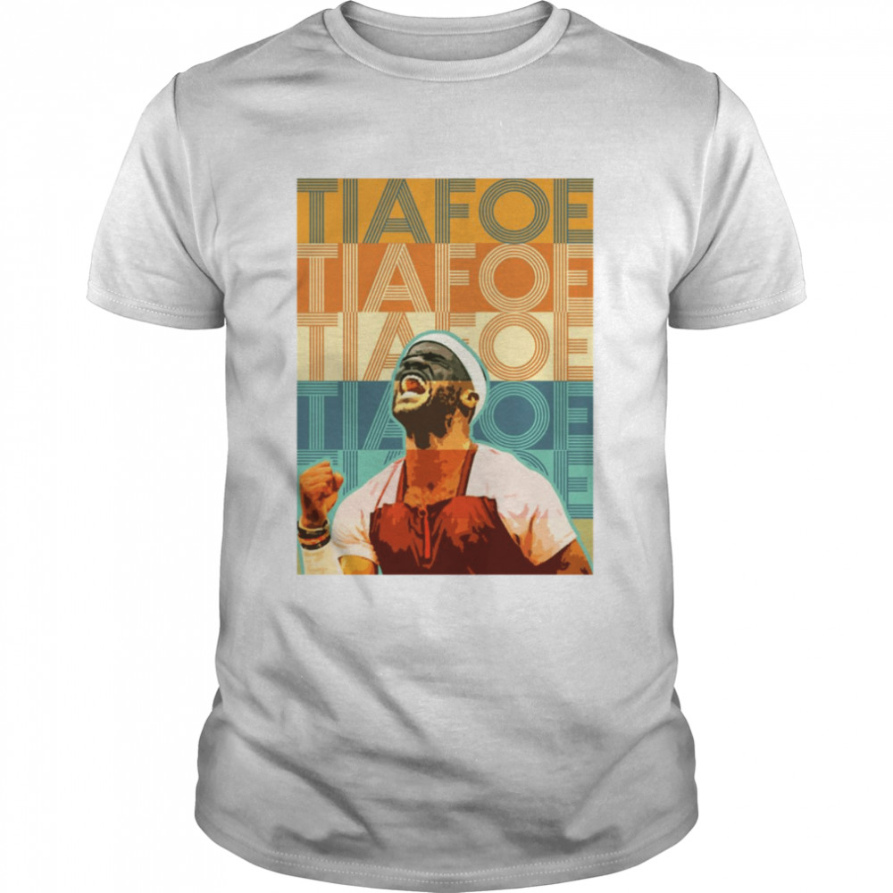 Colorful Art Tennis Frances Tiafoe shirt