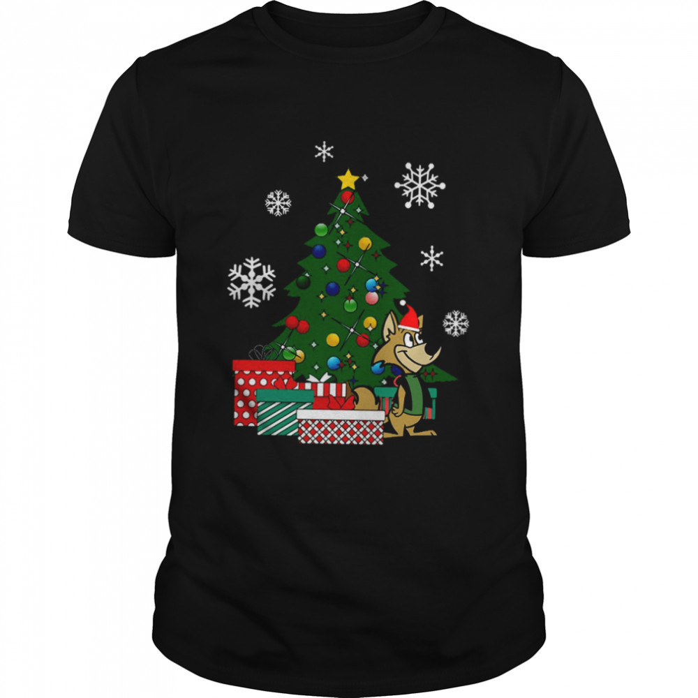 Ding A Ling Wolf Around The Christmas Tree shirt