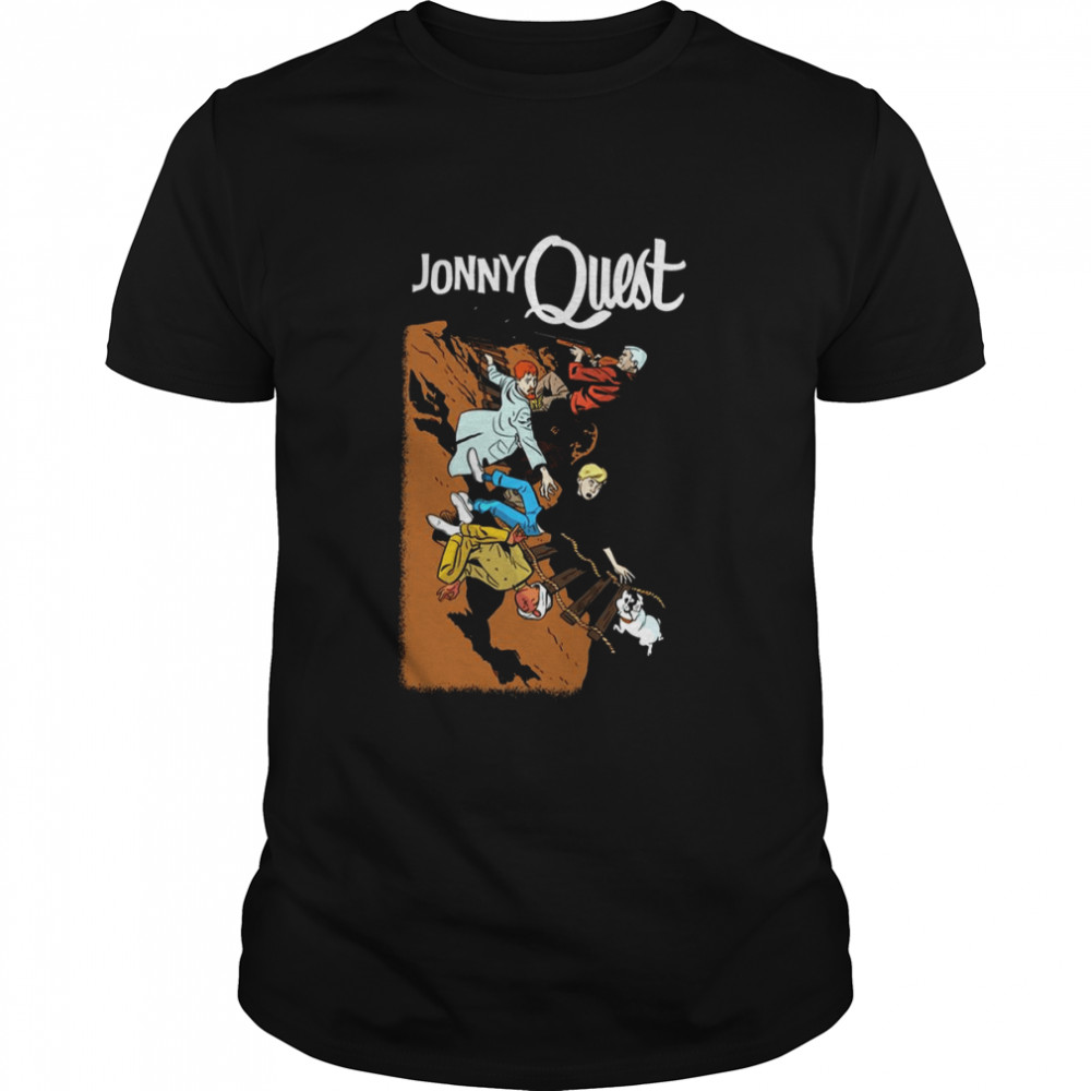 Dr Quest Hadji Bandit And Race Bannon In A Precarious Situati shirt