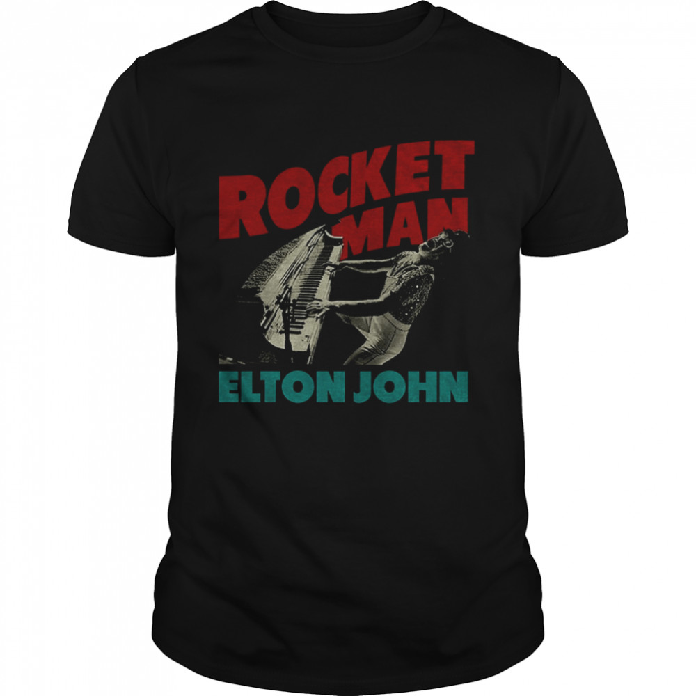 Elton John Rocket Man Honky Chateau Piano shirt