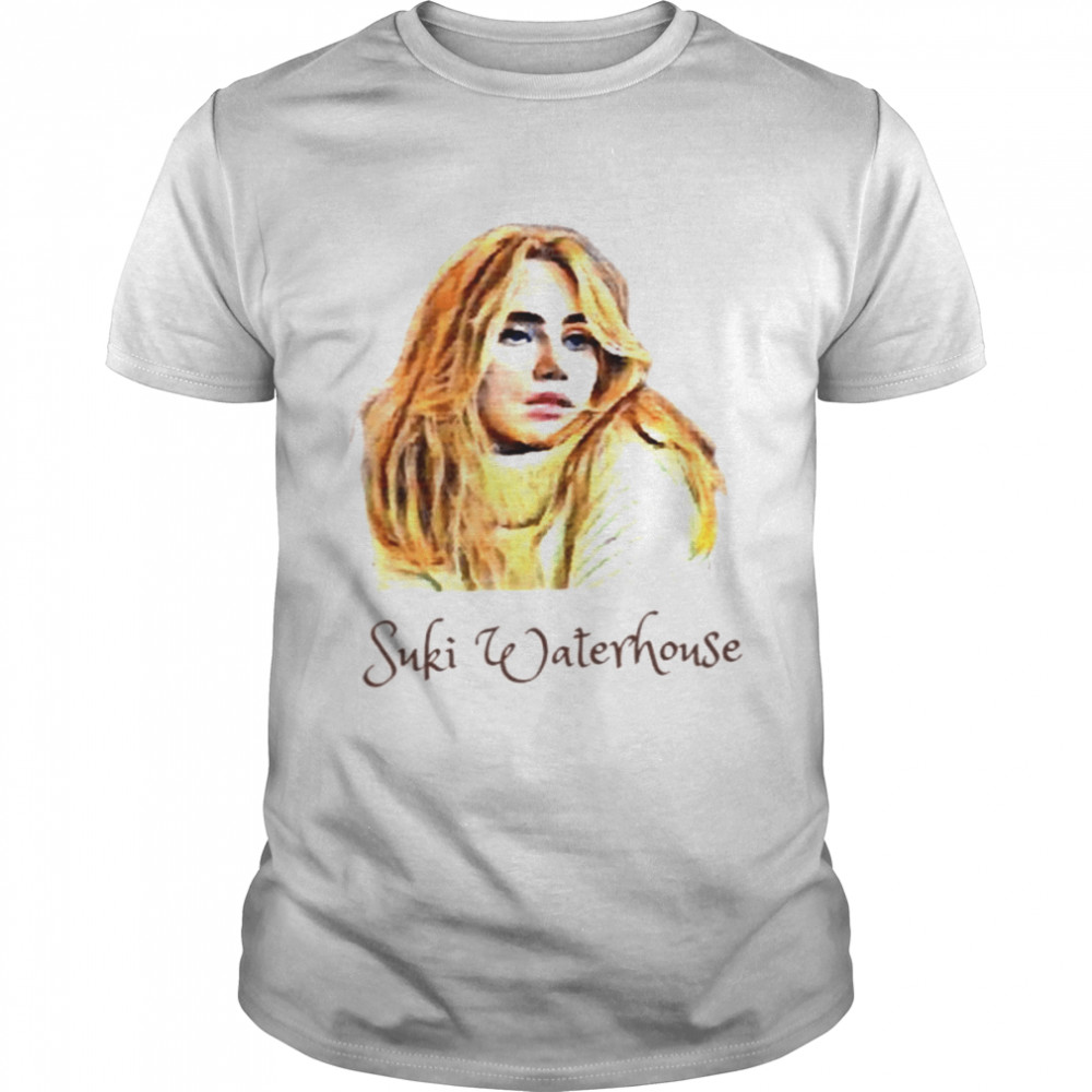 Fanart Suki Waterhouse Watercolor shirt