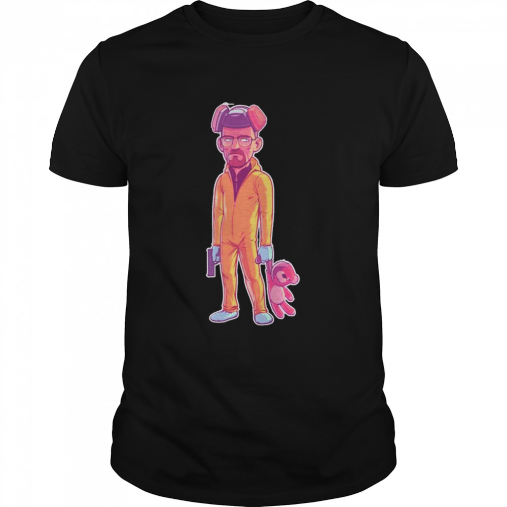 Holding Gun And Bear Heisenberg Breaking Bad shirt