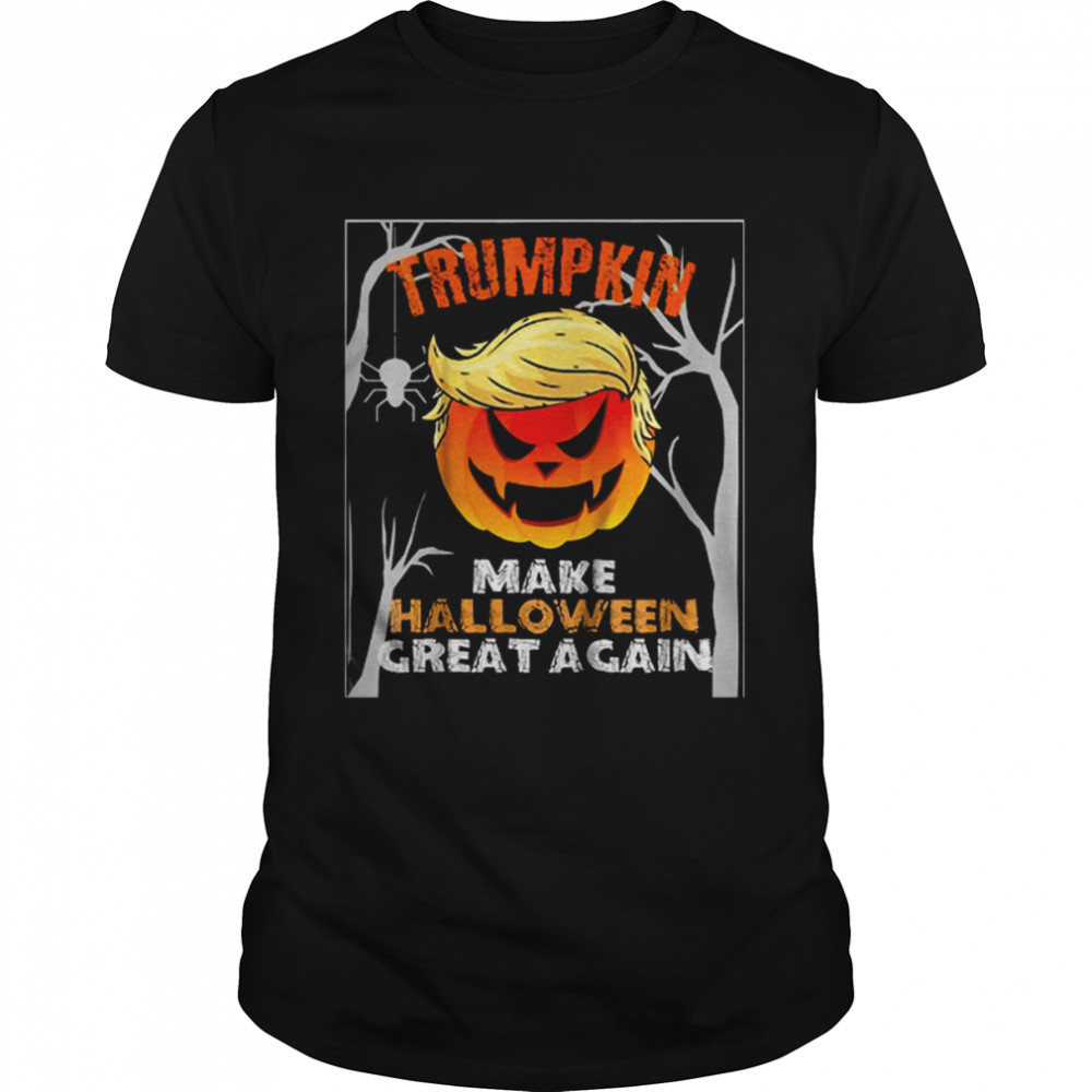 Make Halloween Great Again Horror Halloween Trumpkin T-Shirt