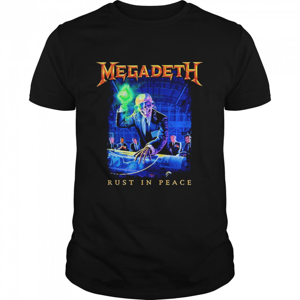 Megadeth Rust In Peace Tracklist shirt