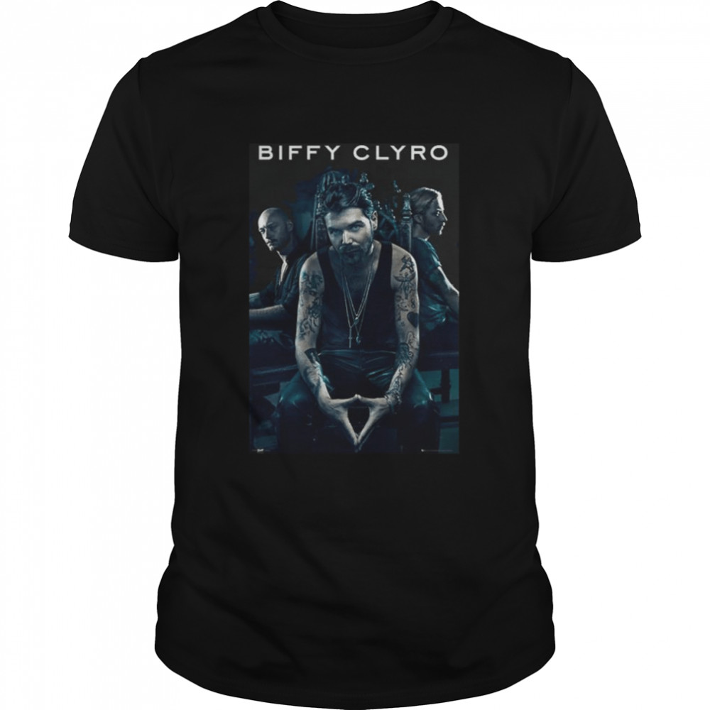 Members Design Music Band Biffy Clyro shirt