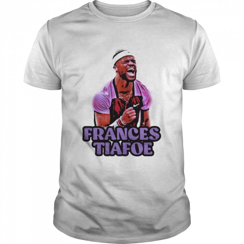 The Champion Frances Tiafoe Art shirt