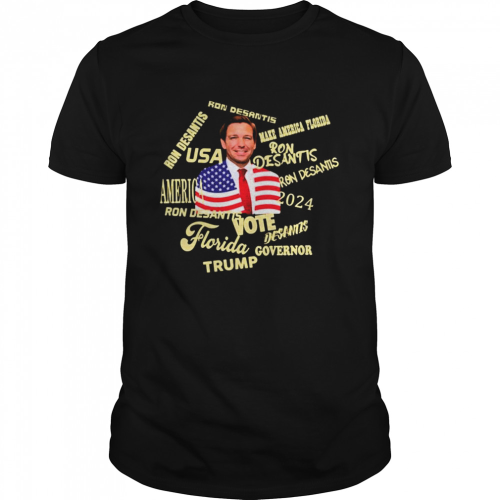 The Politican Art Ron Desantis shirt