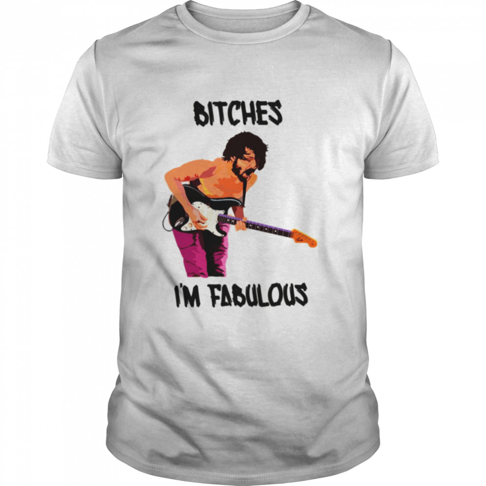 Bitches I’m Fabulous Band Simon Neil James Johnston Simon Biffy Clyro shirt