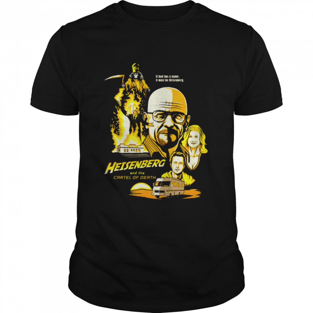 Black And Yellow Art Breaking Bad Danger shirt