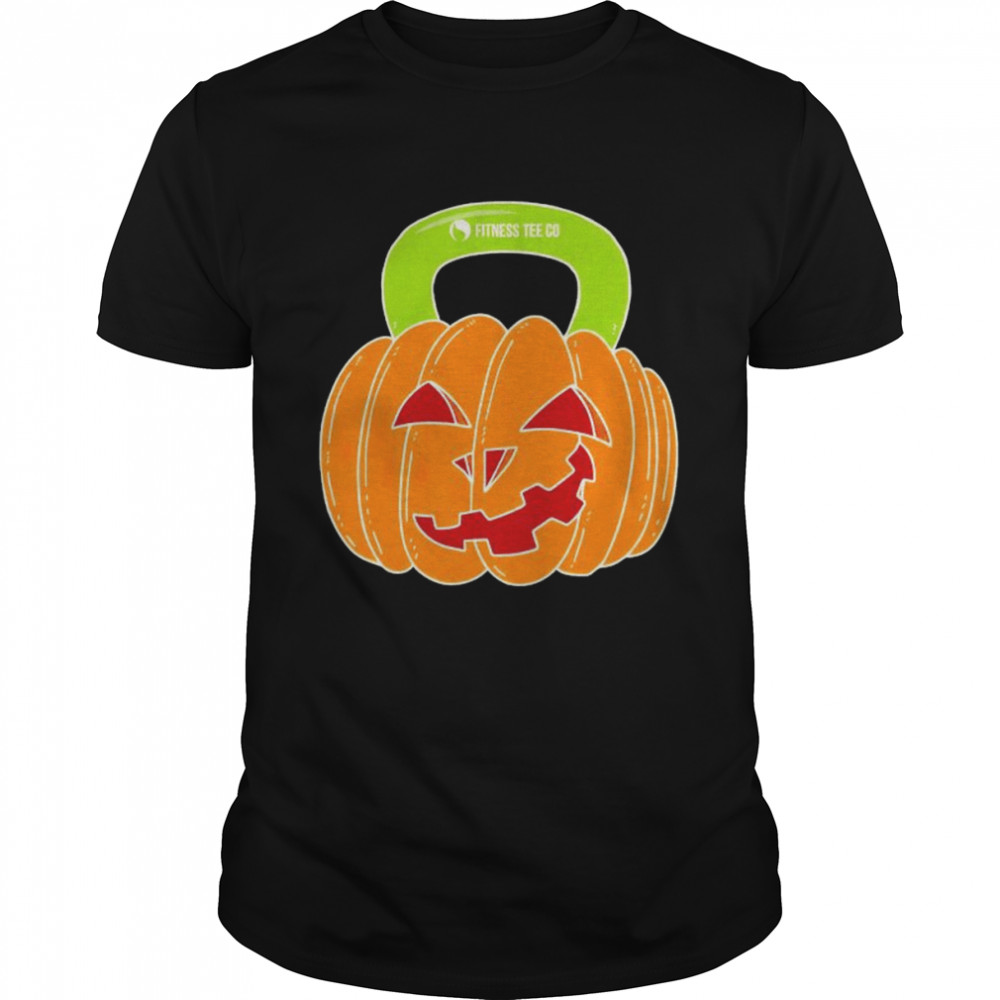 Kettle Bell Pumpkin Halloween shirt