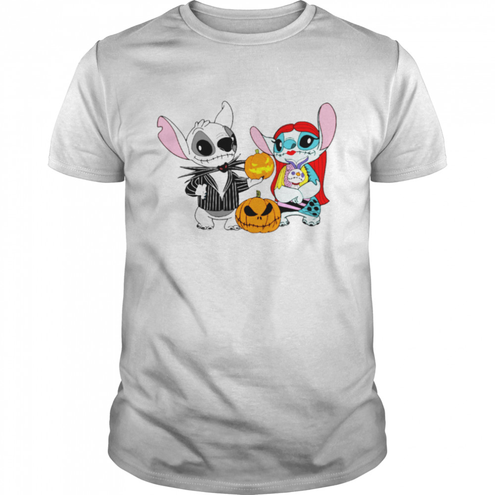 Lilo And Stitch Pumpkin Halloween shirt